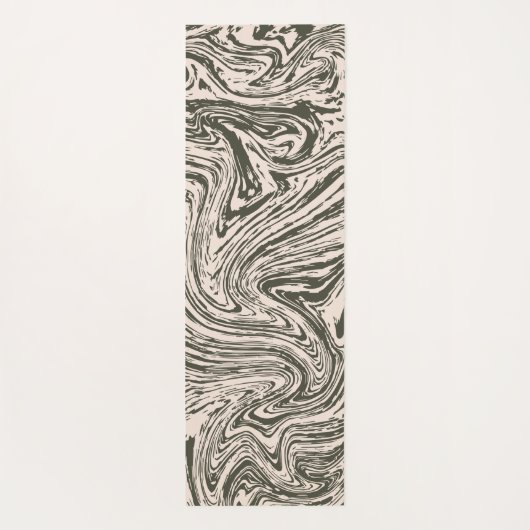 abstracte marmer yogamat (Achterkant)