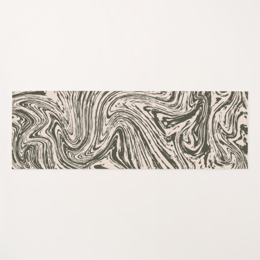 abstracte marmer yogamat (Voorkant (horizontaal))