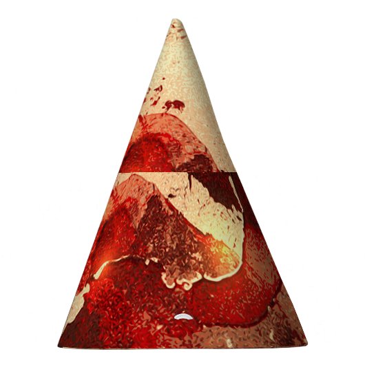 Abstracte marmeren achtergrond. feesthoedjes (Rechts)