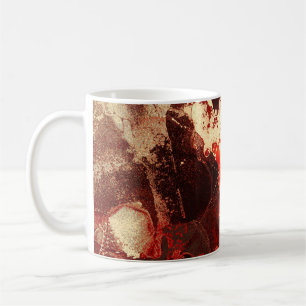 Abstracte marmeren achtergrond. koffiemok