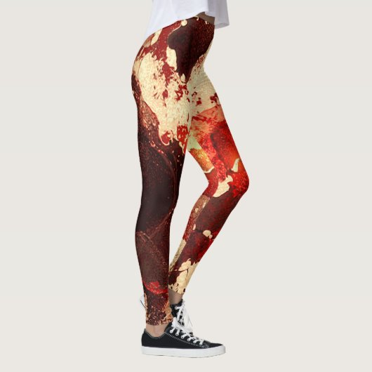 Abstracte marmeren achtergrond. leggings (Rechts)