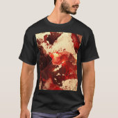 Abstracte marmeren achtergrond. t-shirt (Voorkant)