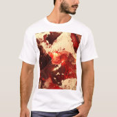 Abstracte marmeren achtergrond. t-shirt (Voorkant)