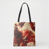 Abstracte marmeren achtergrond. tote bag (Voorkant)