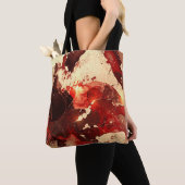 Abstracte marmeren achtergrond. tote bag (Dichtbij)