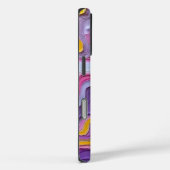 Abstracte marmeren kunst met gouden accenten Case-Mate iPhone case (Achterkant / Rechts)