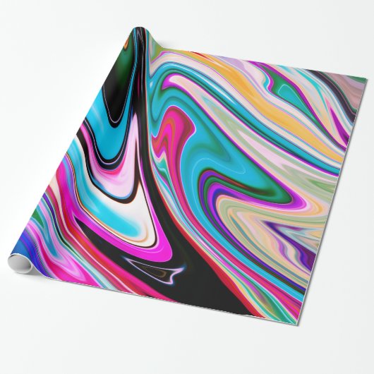 Abstracte marmeren stenen textuur cadeaupapier (Uitgerold)