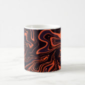 Abstracte marmertextuur Achtergrond Koffiemok (Center)