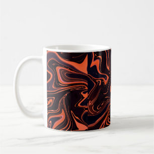 Abstracte marmertextuur Achtergrond Koffiemok