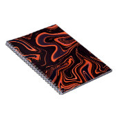 Abstracte marmertextuur Achtergrond Notitieboek (Rechterzijde)