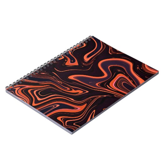 Abstracte marmertextuur Achtergrond Notitieboek (Linkerzijde)