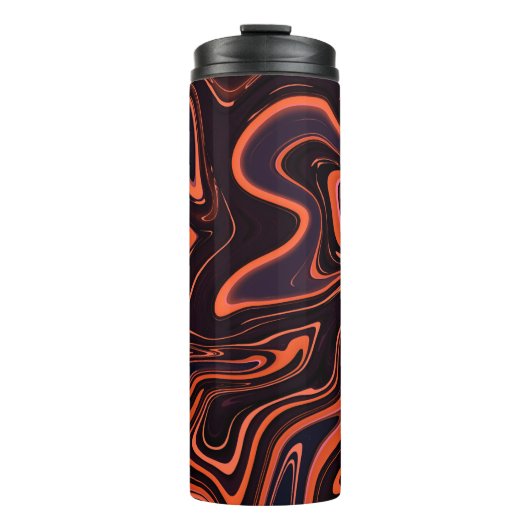 Abstracte marmertextuur Achtergrond Thermosbeker (Voorkant)