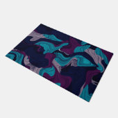 Abstracte marmertextuur deurmat (Schuin)