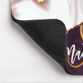 Abstracte marmertextuur muismat (Hoek)