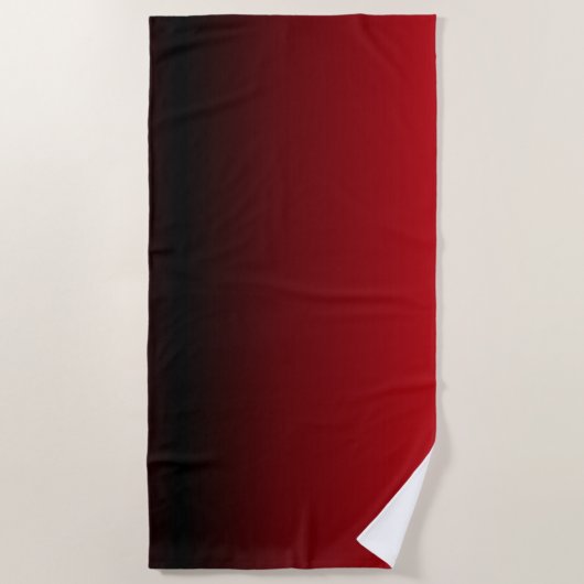 abstracte marsala maroon grijs bordeaux monogramme strandlaken (Voorkant)