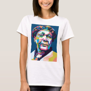 Abstracte Mary Seacole in WPAP T-shirt