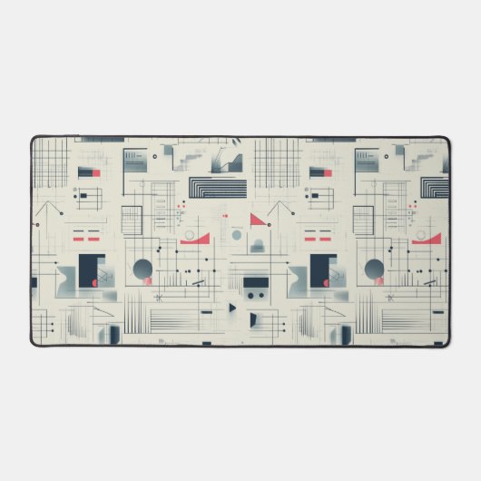 Abstracte Mat voor gegevensvisualisatie (Voorkant)