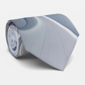 Abstracte matige bloem met blauw stropdas (Opgerold)