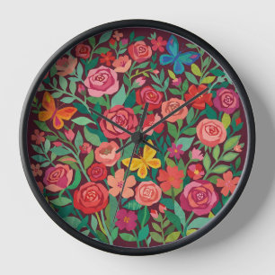 Abstracte Matisse Rozen Vlinders Kunst Klokken