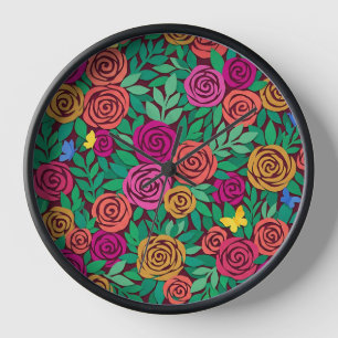 Abstracte Matisse Rozen Vlinders Kunst Klokken