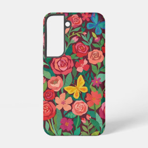 Abstracte Matisse Rozen & Vlinders Samsung Hoesjes Galaxy Hoesje