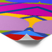 Abstracte Matisse Style Shapes, Poster (Hoek)