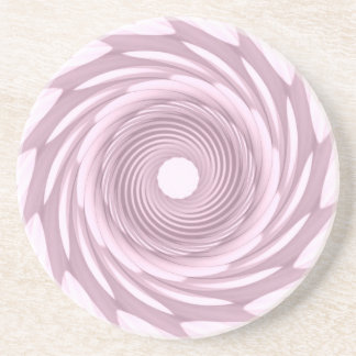 Abstracte Mauve Whirl Zandsteen Onderzetter