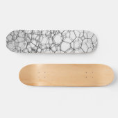 Abstracte mazen persoonlijk skateboard (Horizontaal)