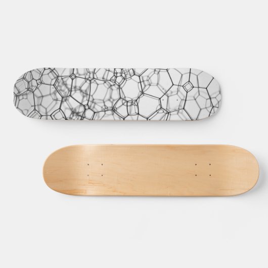 Abstracte mazen persoonlijk skateboard (Horizontaal)