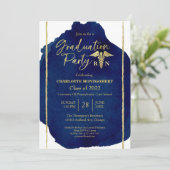Abstracte Medical Nursing School Graduation Party Kaart (Staand voorkant)