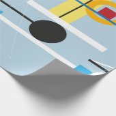 Abstracte meerkleurige achtergrond van geometrisch cadeaupapier (Hoek)