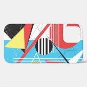 Abstracte meerkleurige achtergrond van geometrisch Case-Mate iPhone case (Achterkant (horizontaal))