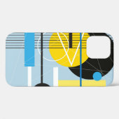 Abstracte meerkleurige achtergrond van geometrisch Case-Mate iPhone case (Achterkant (horizontaal))