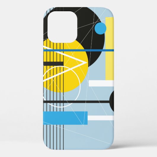 Abstracte meerkleurige achtergrond van geometrisch Case-Mate iPhone case (Achterkant)