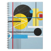 Abstracte meerkleurige achtergrond van geometrisch notitieboek (Voorkant)