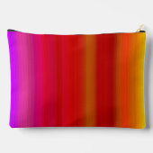 Abstracte meerkleurige strepen groot etui (Achterkant)