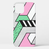 Abstracte Memphis: 80s geometrische vormen. Case-Mate iPhone Case (Achterkant)