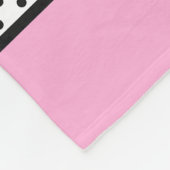 Abstracte Memphis: 80s geometrische vormen. Fleece Deken (Hoek)