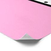 Abstracte Memphis: 80s geometrische vormen. Poster (Hoek)