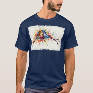 Abstracte menselijke zenuwcel 5 t-shirt