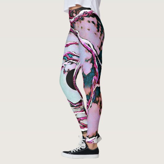 Abstracte Mercury Art Leggings (Links)