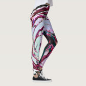 Abstracte Mercury Art Leggings (Rechts)