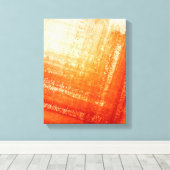 Abstracte met de hand geschilderde achtergrond canvas afdruk (Insitu (Houten vloer))