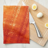 Abstracte met de hand geschilderde achtergrond theedoek (Quarter Fold)