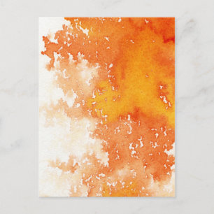Abstracte met de hand geschilderde achtergrond van briefkaart