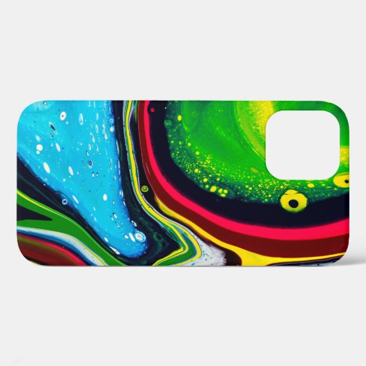Abstracte met de hand geschilderde achtergrond, vl Case-Mate iPhone case (Achterkant (horizontaal))