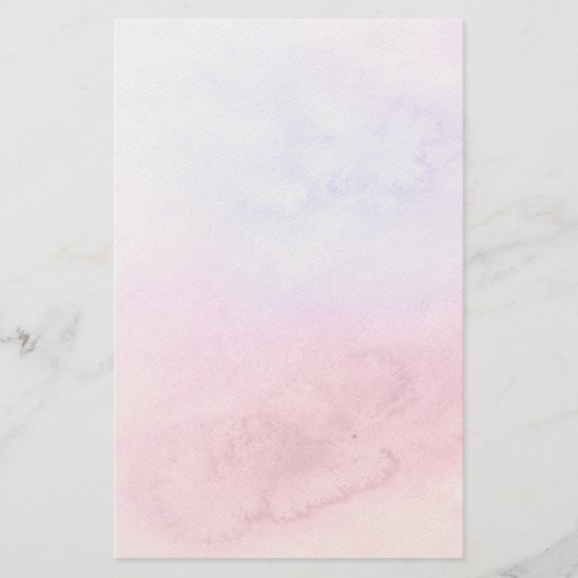 Abstracte met de waterverf geschilderde achtergron briefpapier (Voorkant)