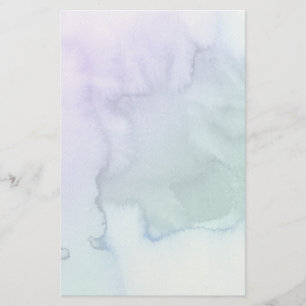 Abstracte met de waterverf geschilderde achtergron briefpapier