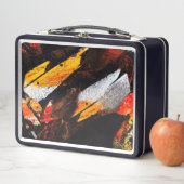 Abstracte metalen doos (In situ)