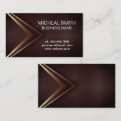 Abstracte metalen textuur rood mesh achtergrond visitekaartje (Voorkant / Achterkant)